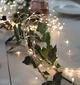 Светодиодная гирлянда проволока 100 led 10 м на батарейках и USB Теплый желтый Ava - изображение 2