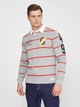 Поло GANT Varsity Heavy Rugger 2025027 Grey Melange L - зображення 2