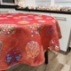 Скатерть Maystat Богемия гобеленовая 160х250 см красная (0042-O160-250) - изображение 4