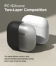 Чохол Ringke Silicone до Apple AirPods 4 Black (EC971001RS) - зображення 3