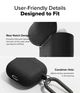 Чохол Ringke Silicone до Apple AirPods 4 Black (EC971001RS) - зображення 6