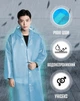 Плащ-дождевик на кнопках EVA 130г 2XL синий - изображение 4