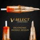 Модульні картриджі EZ V-Select для тату 1207RS, голки для татуювань Round Shader 10 шт - зображення 2