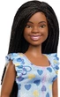 Лялька Барбі Модниця з синдромом Дауна у сукні з принтом сердець Barbie Fashionistas Down Syndrome Heart-Print Dress 229 (HYK14) - изображение 4