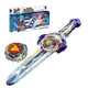 Набор Бейблейд Beyblade Комплект Волчок Меч-запускатель Синий - изображение 4