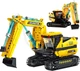 Конструктор машинка Спецтехника Экскаватор Гидравлический механизм Hydraulic systems 554 детали - изображение 8