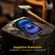 Захисне скло iLera Premium Sapphire Ultra+ Glass для iPhone 15 Pro + iLera лінзи на камеру Black - зображення 2
