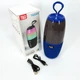 Портативная колонка TG644 5W с RGB подсветкой и ремешком, музыкальные колонки для улицы. Цвет: синий - изображение 10
