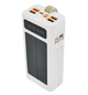 Повербанк Powerbank ACL PW90 30000mAh, SOLAR, TypeC + Lighting, White - зображення 1