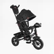 Трехколесный велосипед-коляска Best Trike 3390-39-211 с фарой и пультом черный - изображение 1