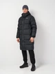 Куртка зимняя длинная мужская Converse 10026916-001 L Черная (194435111360) - изображение 1
