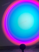Проекционный светильник Sunset Lamp RGB с пультом на штативе USB проектор атмосферная цветная лампа - изображение 8