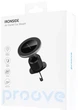 Автотримач для телефона Proove Ironside Air Outlet Car Mount Magnetic Ring Black (484180001) - зображення 4