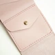 Именной мини кошелек с гравировкой на заказ, Powder, Malina Leather - изображение 7
