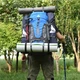 Рюкзак Free Knight Trekking Army Green (темно зеленый) туристический треккинговый походный спортивный 60 л - изображение 6