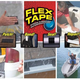 Сверхпрочная клейкая лента Flex Tape 10,2см*150см 00040588 - изображение 4