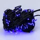 Гирлянда нить 16м на 180 LED лампочек светодиодная черный провод 8 режимов работы Синий - изображение 7