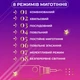 Гирлянда штора 3х0,7 м Звезды на 108 LED лампочек светодиодная 6 больших и 6 маленьких звезд 9 В 8 режимов 1733053ML - изображение 5