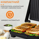 Гриль контактный Sokany KJ202SS 2000 Вт - изображение 4