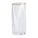 Набір склянок HP-16-18 золотий обідок 450 мл 6 шт. - изображение 2