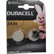 Батарейка Duracell CR2430 Lithium 3V блістер по 2 шт (54928) - зображення 2