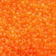 Бисер чешский Preciosa Прозрачный матовый 172 / 90000 калибр 10/0 Оранжевый Упаковка 5 грамм - изображение 2