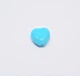 Бусины стеклянные Preciosa 111-79001-00-8/8мм-00030 HEARTS Сердце Голубой 8 мм x 8 мм х 4 мм - изображение 1