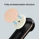 Щетка массажная для чистки кожи лица и прогрева 2в1 Grand Beauty instrument Bi811 силиконовая Черный - изображение 8