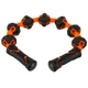 Масажер стрічка роликовий антицелюлітний 7 масажерів Zelart Massager Bar 0893 Black-Orange - зображення 4