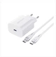 Мережевий Зарядний Пристрій Proove Rapid 30W (Type-C) + Кабель Type-C to Type-C White - зображення 1