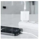 Мережевий Зарядний Пристрій Proove Rapid 20W (Type-C) + Кабель Type-C to Lightning White - зображення 3