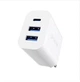 Мережевий Зарядний Пристрій Proove Rapid 30W (2 USB + Type-C) White - зображення 3