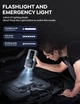 Пусковое автомобильное устройство Jump Starter UTRAI Jstar 9 1500А/15000mAh со встроенным компрессором для подкачки шин 150 PSI - изображение 7