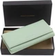 Мятный кошелёк из натуральной кожи Marco Coverna W001 Light Green - изображение 10