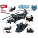 Конструктор SWAT Anti-riot forse гелікоптер та човен WOMA 1251 деталей - зображення 4