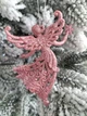 Новогодняя подвеска на елку Фея 13 см (129372-1) Розовый - изображение 2