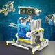 Дитячий розвиваючий конструктор робот на сонячній батареї Solar Robot 14в1, два рівні складності AND-1543 - зображення 1