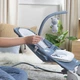 Leżaczek Ingenuity Parker-Chambray z technologią Happy Belly Niebieski (16853) (074451168541) - obraz 4