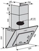 Вытяжка VENTOLUX FIORE 60 IVG (700) PB - изображение 7