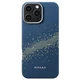 Карбоновый чехол Pitaka Tactile Woven Case StarPeak Milky Way Galaxy для iPhone 16 Pro Max (KI1602PMYG) - изображение 1