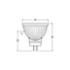Лампа LED 1.8W 12V 184lm 2700K GU4 35x38mm рефлекторная [4099854235320] LEDVANCE LED MR11 - изображение 4