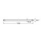 Лампа трубка 10W 220V 2100lm 4000K G13 26.7x1212mm одностороннее подключение [4099854223310] LEDVANCE LED TUBE T8EM EECA S - изображение 5