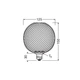 Лампа світлодіодна 3.5W 220V 300lm 2700K E27 125x150mm плоска [4058075840126] OSRAM LED FLAT G125 BLACK - зображення 4