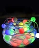 Светодиодная гирлянда лента новогодняя RGB шарики разноцветное свечение управление от смартфона Lemleo Multi - изображение 2
