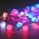 Светодиодная гирлянда лента новогодняя RGB шарики разноцветное свечение управление от смартфона Lemleo Multi - изображение 3