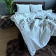 Постільна білизна Washed Cotton молочний полуторний варена бавовна 150 х 215 см - изображение 7