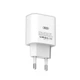 Мережевий зарядний пристрій XO L40 18W USB Type-C White (L40-WH) - зображення 2