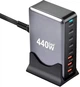 Сетевое зарядное устройство XoKo QC-400 Gan3 440W вилка EU (QC-400) - изображение 2
