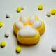 Сквіш лапка іграшка антистрес таба котяча лапа 6,5см Жовтий - зображення 2