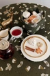 Корзина для хлеба Прованс текстильная с люрексом Шапочки на зеленом (4823093465640) - изображение 4